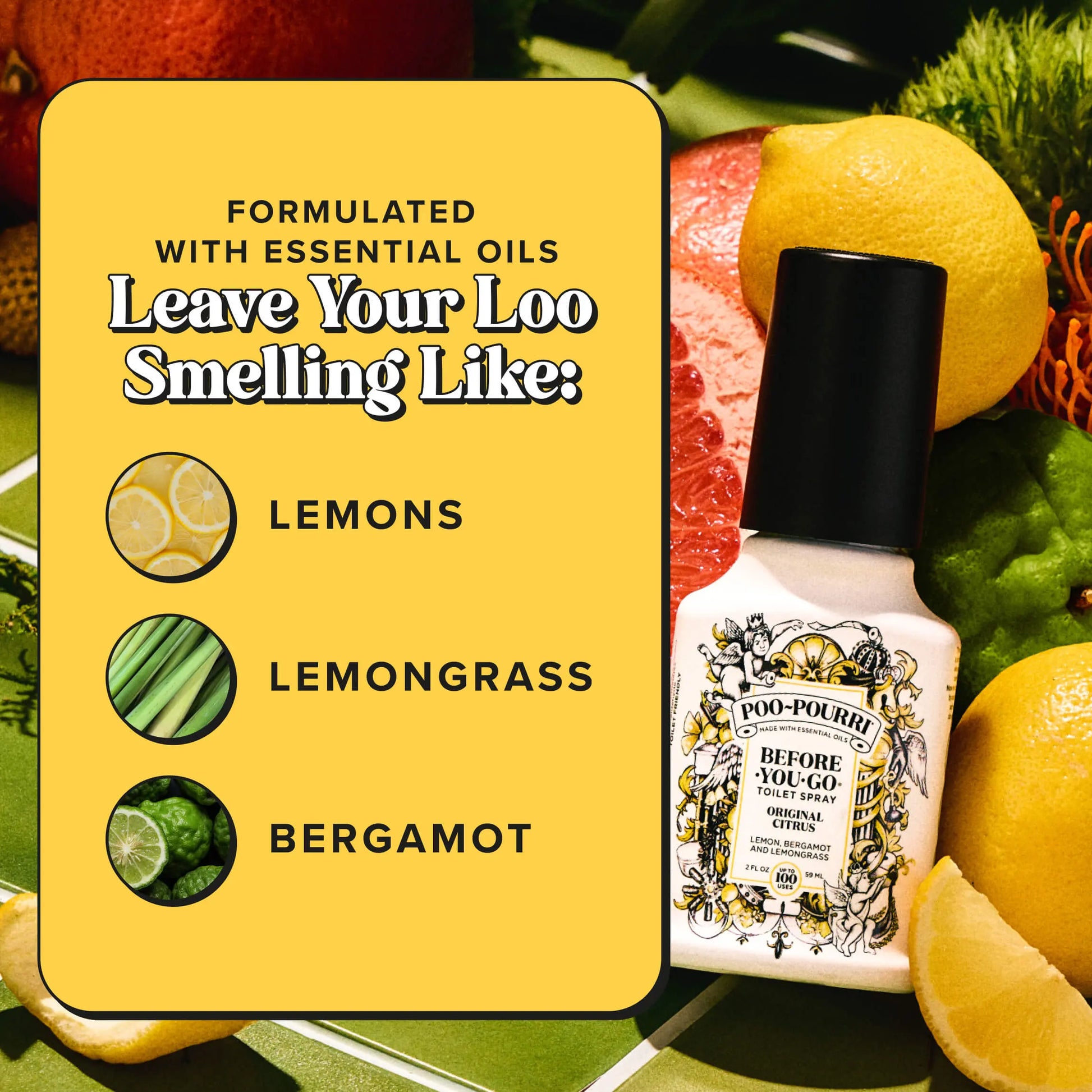 Poo~Pourri Toilet Spray 2 oz - Triple Pack Bundle