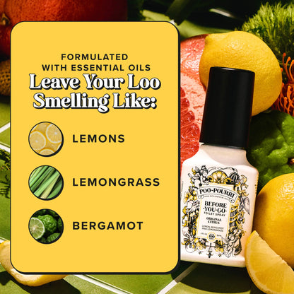 Poo~Pourri Toilet Spray 2 oz - Triple Pack Bundle