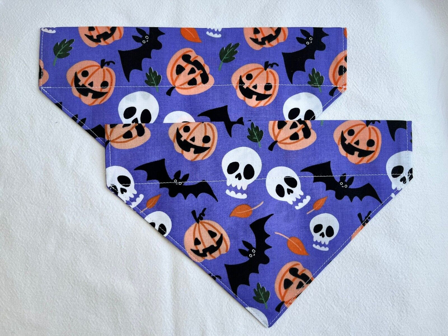 Supporting Charity Halloween Dog Bow & Bandana Handmade in UK. Multi Sizes