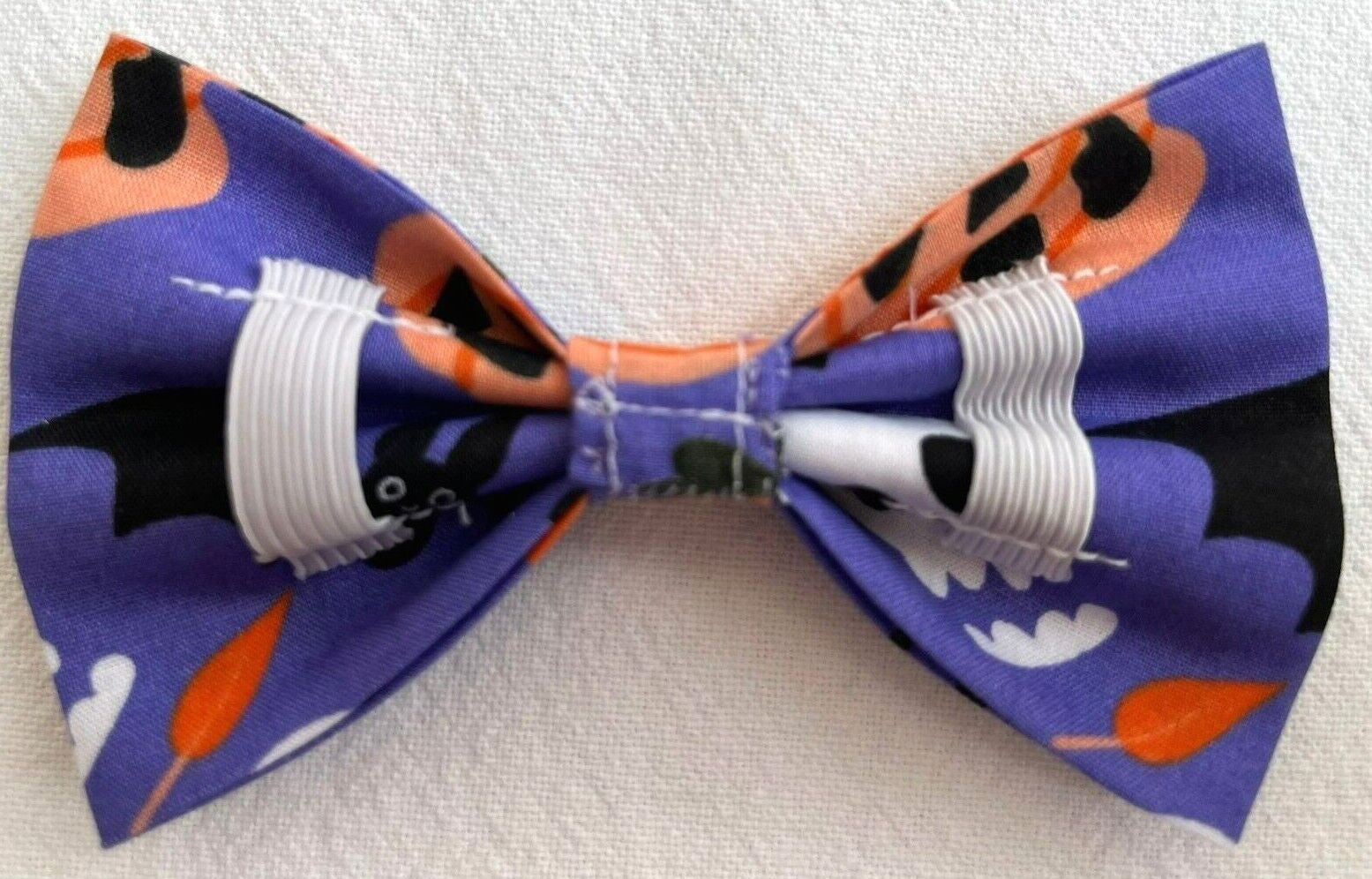 Supporting Charity Halloween Dog Bow & Bandana Handmade in UK. Multi Sizes