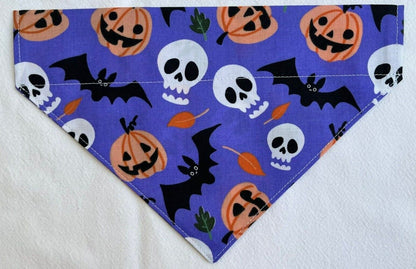 Supporting Charity Halloween Dog Bow & Bandana Handmade in UK. Multi Sizes