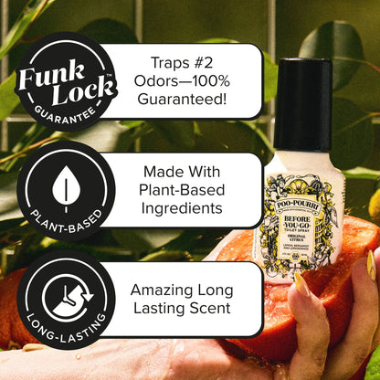 Poo~Pourri Toilet Spray 2 oz - Triple Pack Bundle