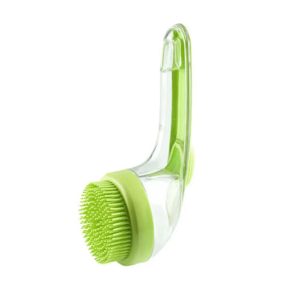 2026 Advanced 2-In-1 Pet Bathing and Grooming Brush with Built-in Shampoo Dispenser, Ergonomic Non-Slip Grip, Deshedding Tool for Dogs and Cats, Enhances Circulation and Reduces Shedding