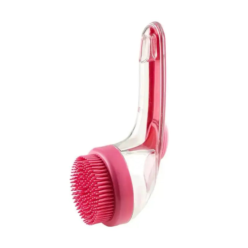 2026 Advanced 2-In-1 Pet Bathing and Grooming Brush with Built-in Shampoo Dispenser, Ergonomic Non-Slip Grip, Deshedding Tool for Dogs and Cats, Enhances Circulation and Reduces Shedding